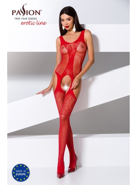 BS072R Bodystocking - Rouge