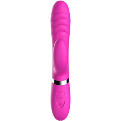 Pomi wand - Puissant mini vibromasseur - Blanc et rose
