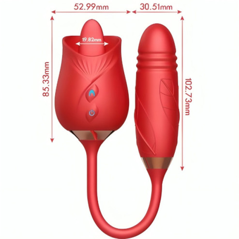Dildo Double Densité semi realiste - Noir