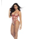 Body String chair et rouge - MAL8817RED