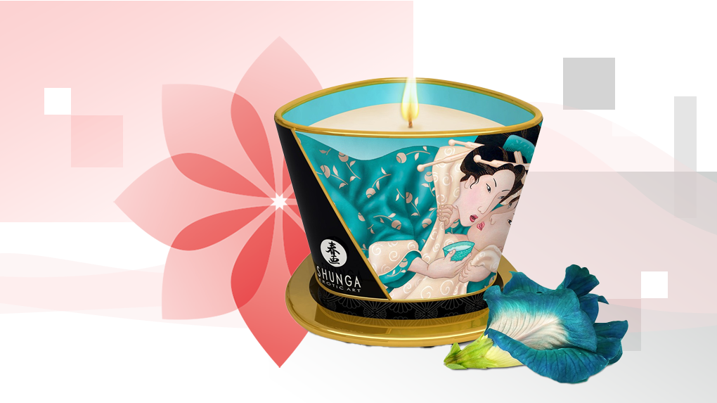 Bougie de massage