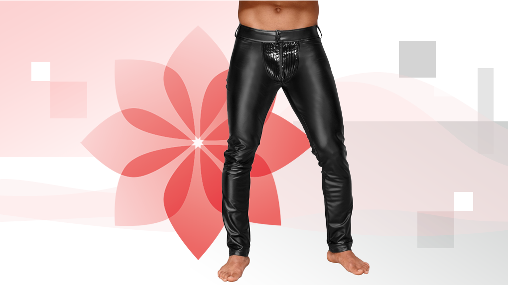 Pantalon et jupe en vinyle ou latex homme